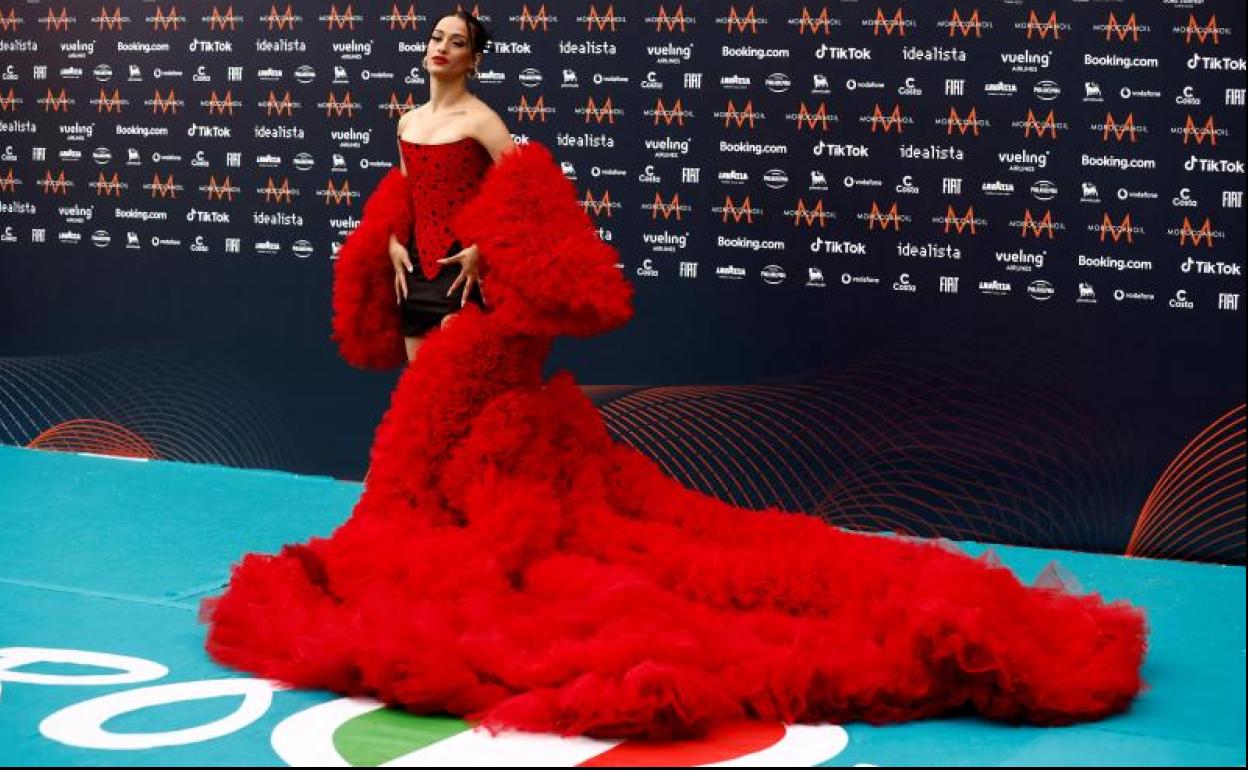 Vestido chanel online rojo